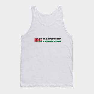 Free Palestine Shirt Tank Top